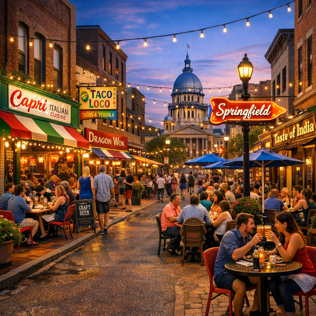 Exploring Springfield’s Culinary Scene: New Eateries to Savor